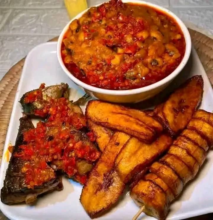 Beans and Plantain