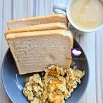 Bread, Tea and Egg Sauce